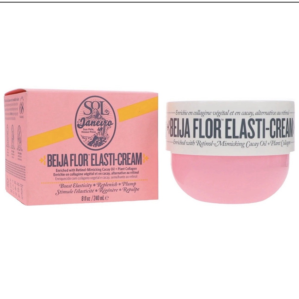 Beija Flor Elasti-Cream by Sol De Janeiro 8.1 oz Body And Care Lotion NIB